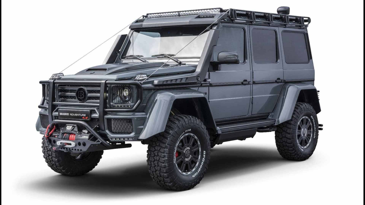 Brabus Adventure 4x4² proves that the old Mercedes G-Class is