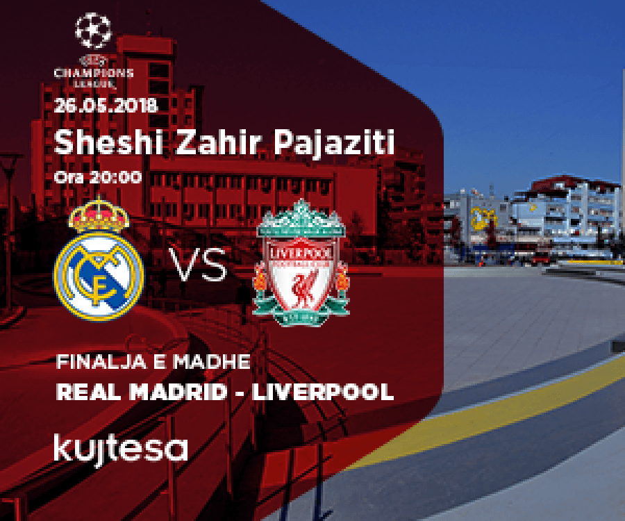 Kujtesa sjell emocionet e finales të Champions League në qendër të Prishtinës