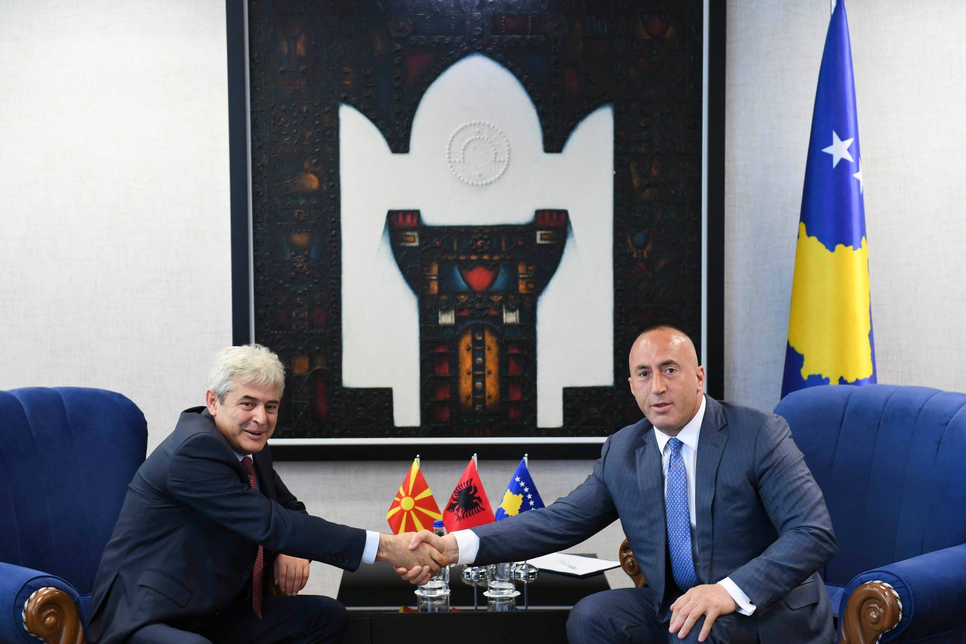 Haradinaj pret Ahmetin e BDI-së, theksojnë raportet e mira fqinjësore