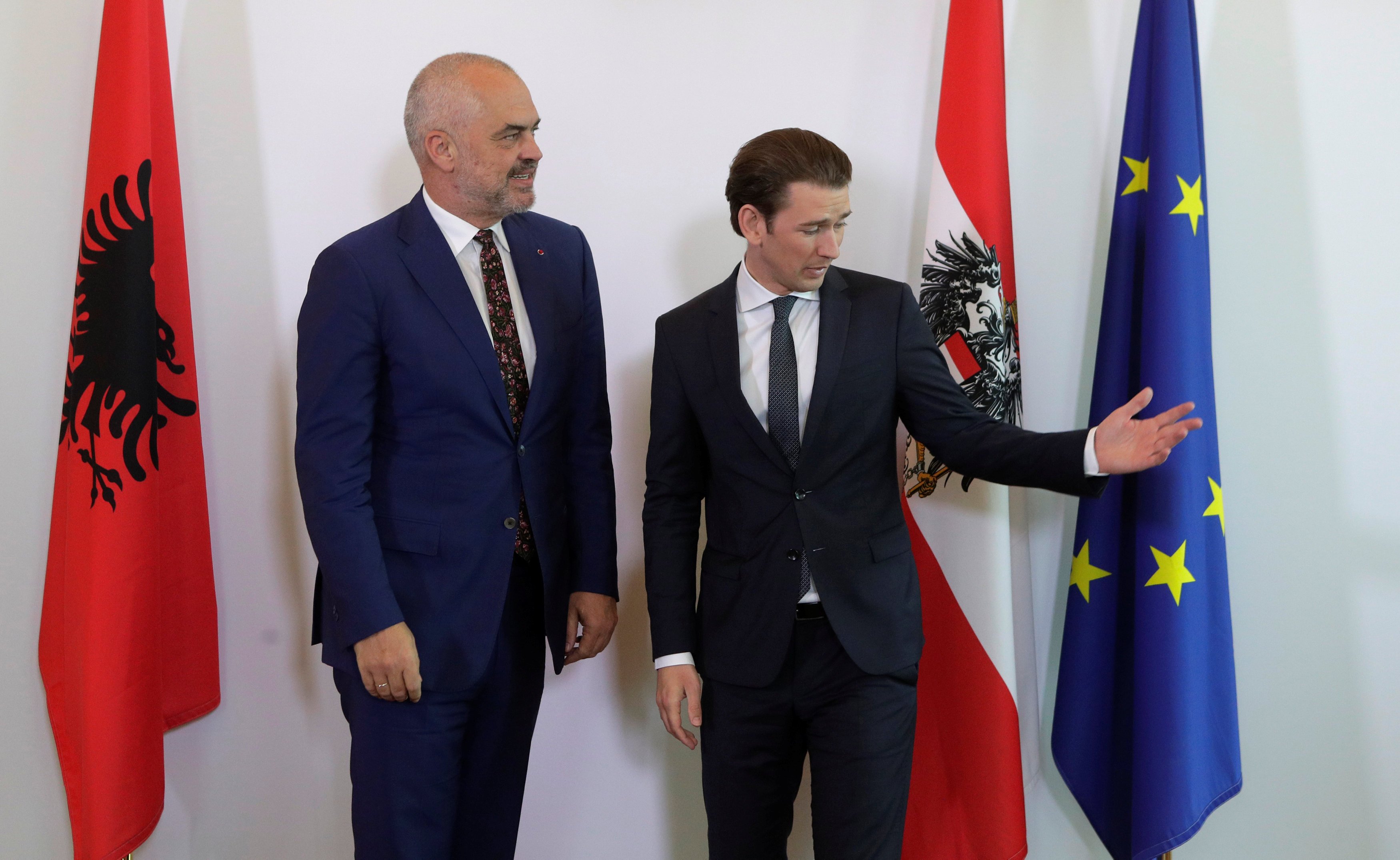 Kurz: Shqipëria e meriton hapjen e negociatave, po s’mund të jap përgjigje të qartë