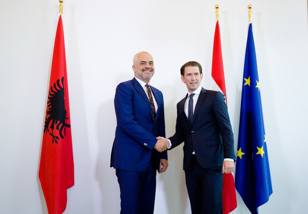 Kurz mbështet projektin e Ramës dhe Vuçiqit për tregun e përbashkët në Ballkanin Perëndimor